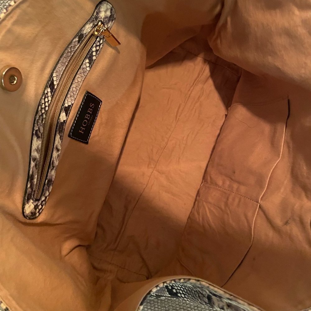 Hobbs Danby 100% Leather Python Tote Bag - Picture 12 of 12